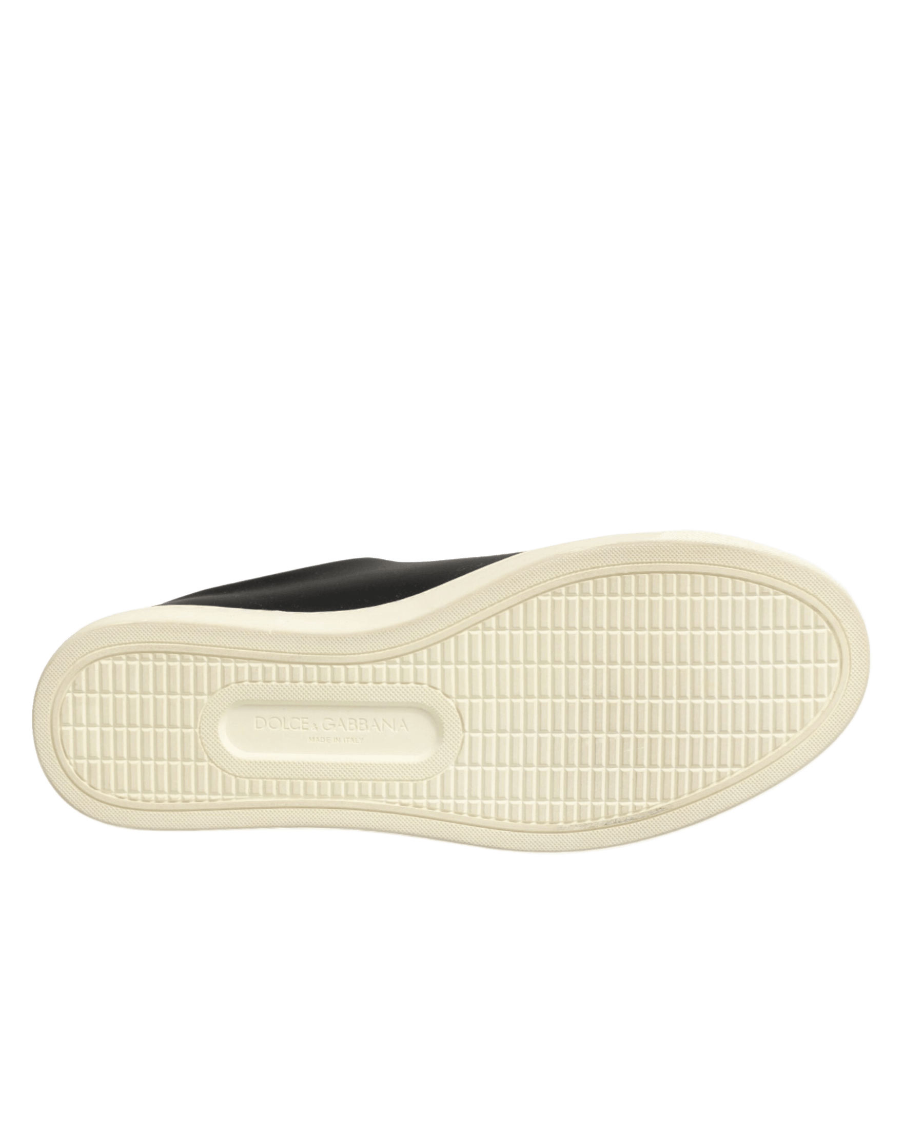 Dolce & Gabbana Black Leather Sacred Heart Sneakers Shoes Glam Steals