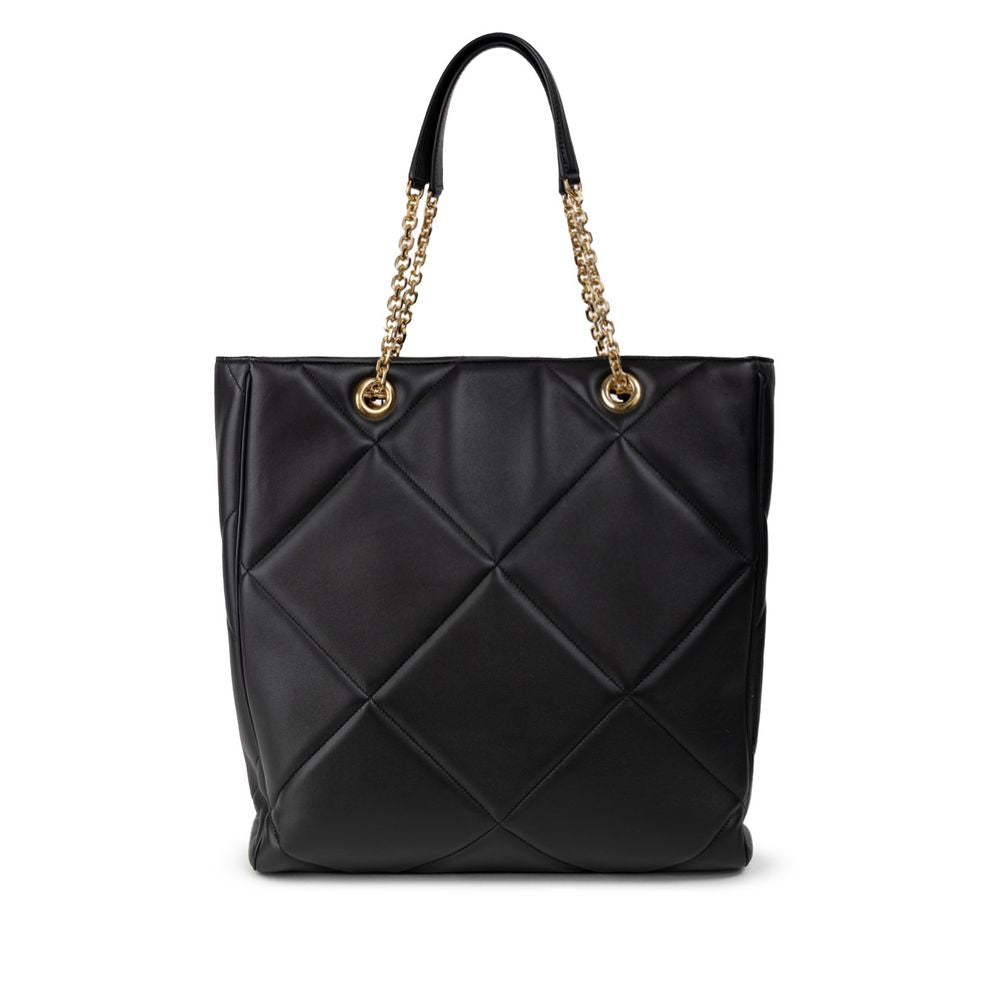 Dolce & Gabbana Black Leather Tote Bag Glam Steals
