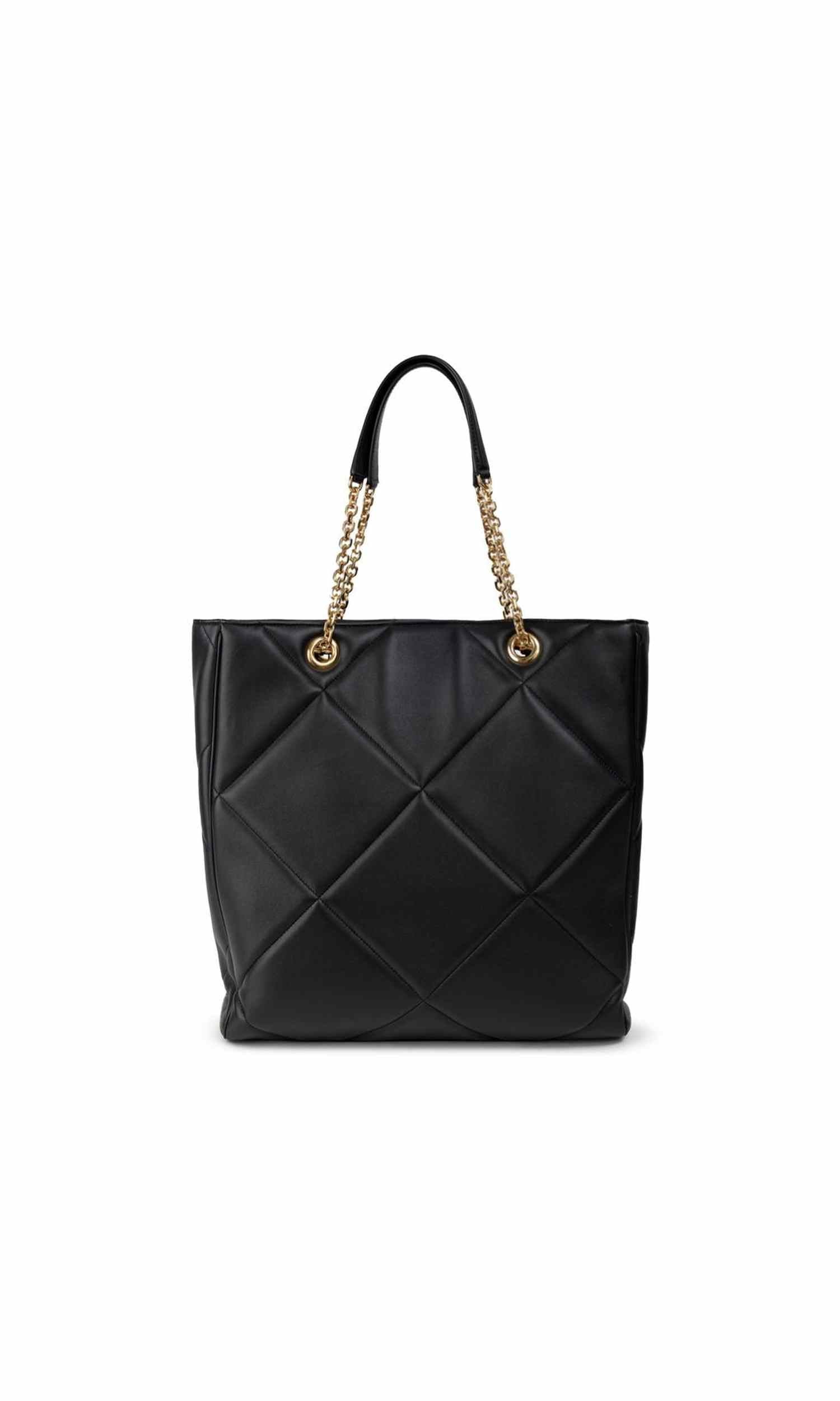 Dolce & Gabbana Black Leather Tote Bag Glam Steals