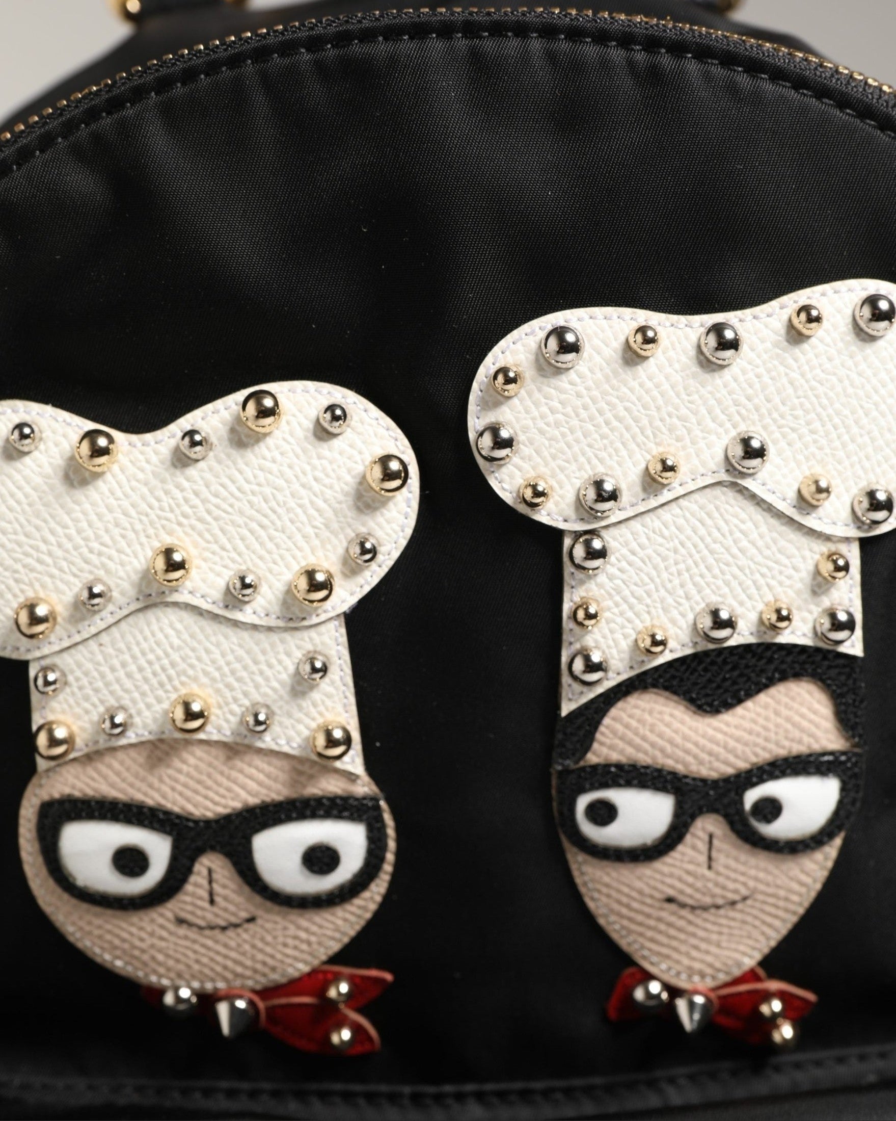 Dolce & Gabbana Black Nylon Vulcano Backpack Glam Steals