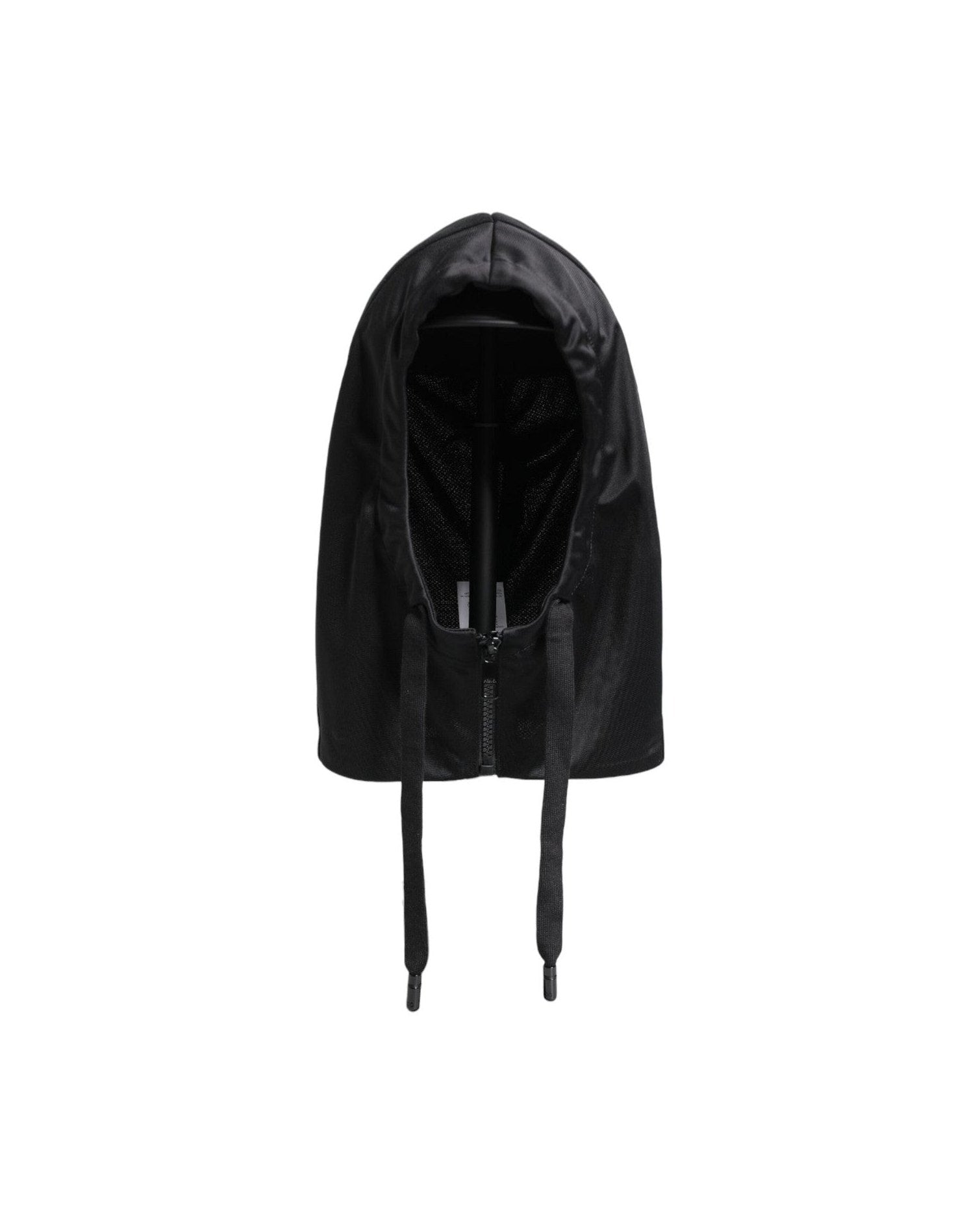 Dolce & Gabbana Black Polyester Whole Head Wrap Hat Glam Steals