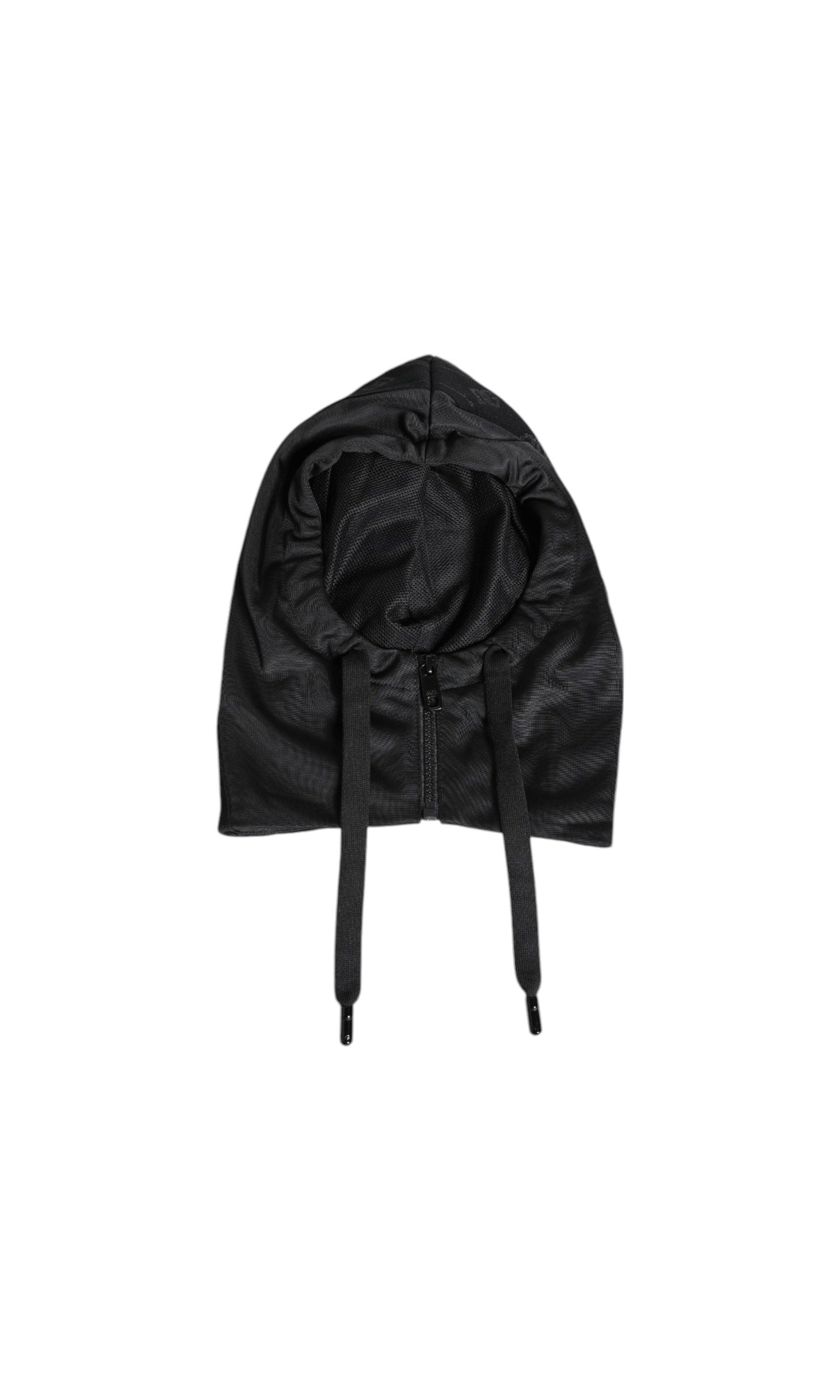 Dolce & Gabbana Black Polyester Whole Head Wrap Hat Glam Steals