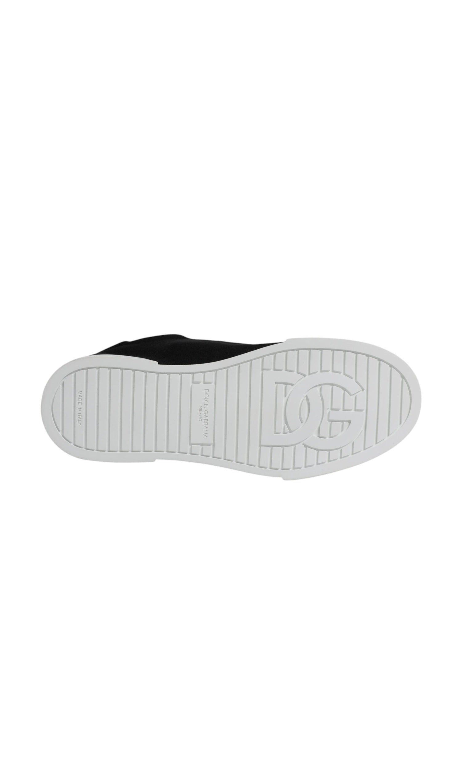 Dolce & Gabbana Black Portofino Low Top Sneakers Shoes Glam Steals