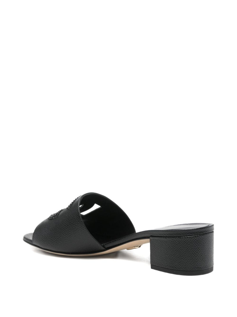 Dolce & Gabbana Black Sandals Glam Steals
