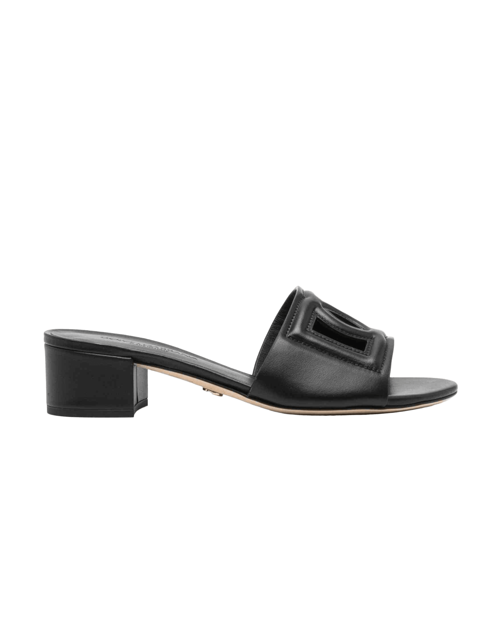 Dolce & Gabbana Black Sandals Glam Steals