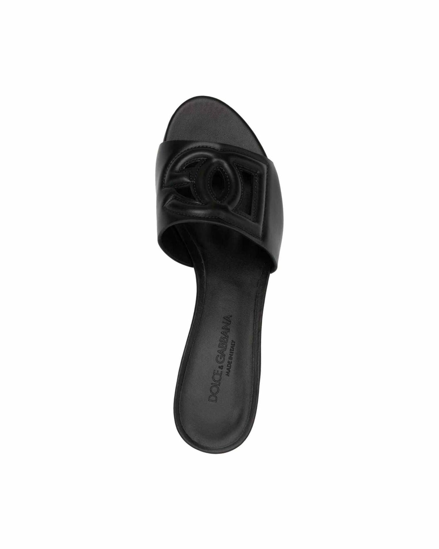 Dolce & Gabbana Black Sandals Glam Steals