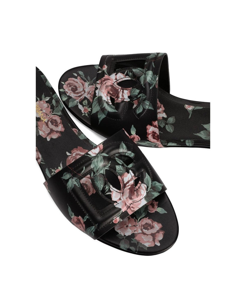 Dolce & Gabbana Black Sandals Glam Steals
