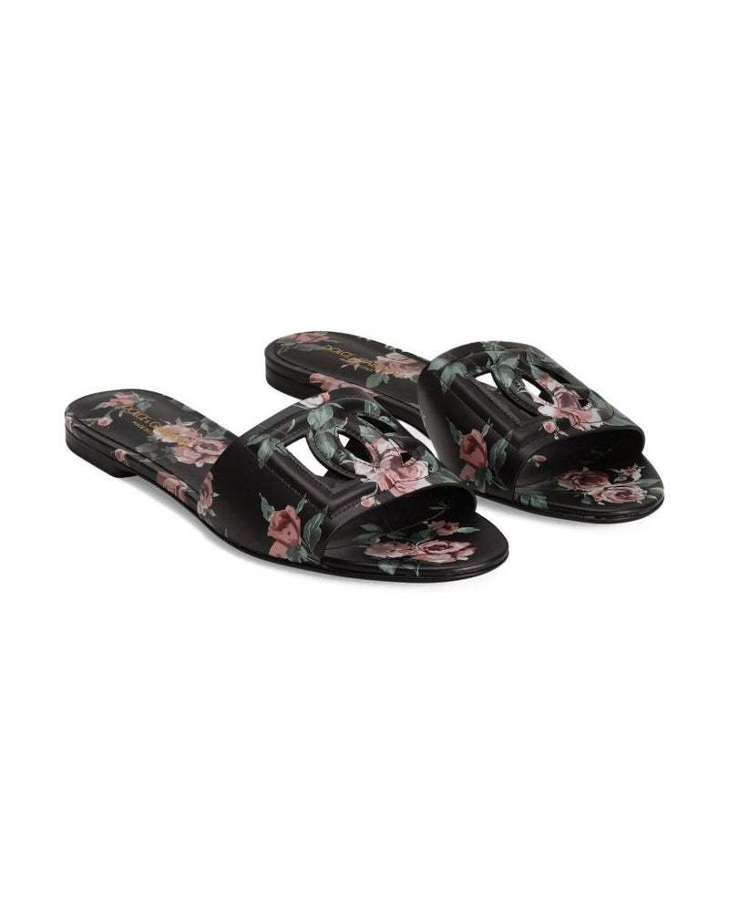 Dolce & Gabbana Black Sandals Glam Steals