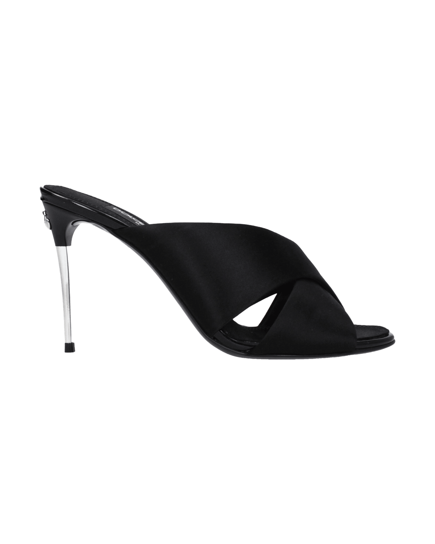 Dolce & Black Gabbana Satin And Stiletto Heels Sandals Glam Steals