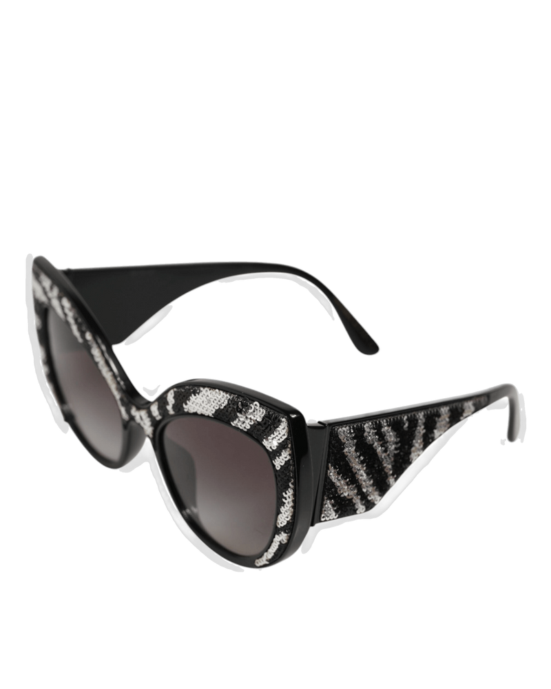 Dolce & Black Gabbana Sequin Butterfly Polarized Sunglasses Glam Steals
