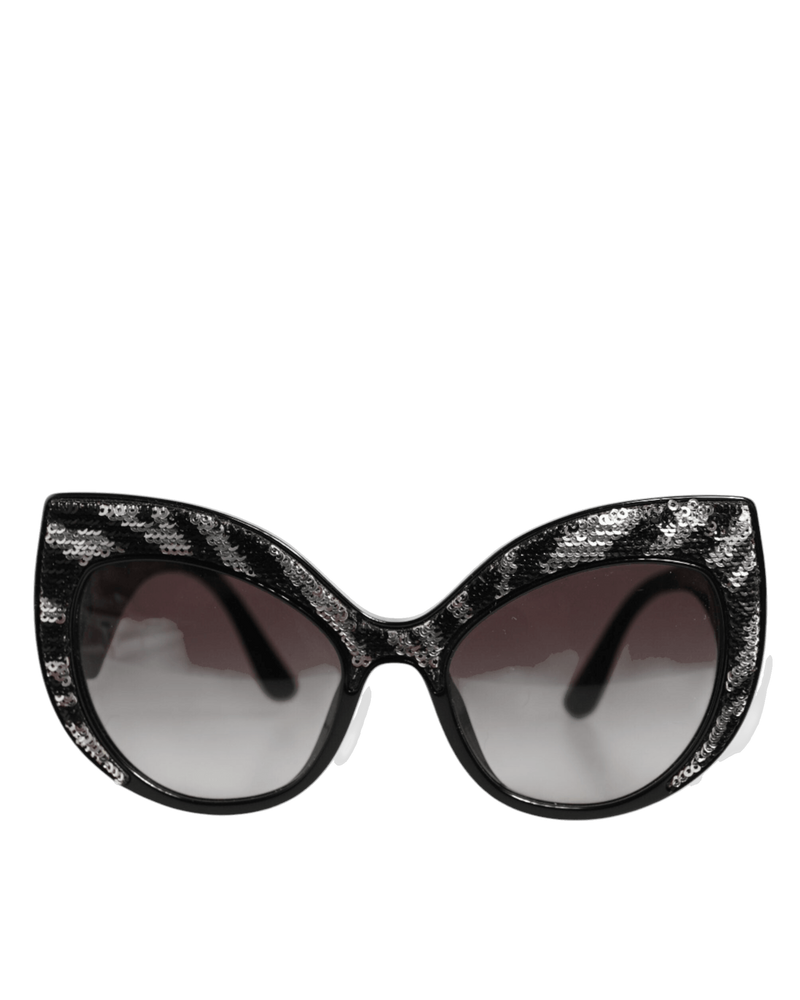 Dolce & Black Gabbana Sequin Butterfly Polarized Sunglasses Glam Steals
