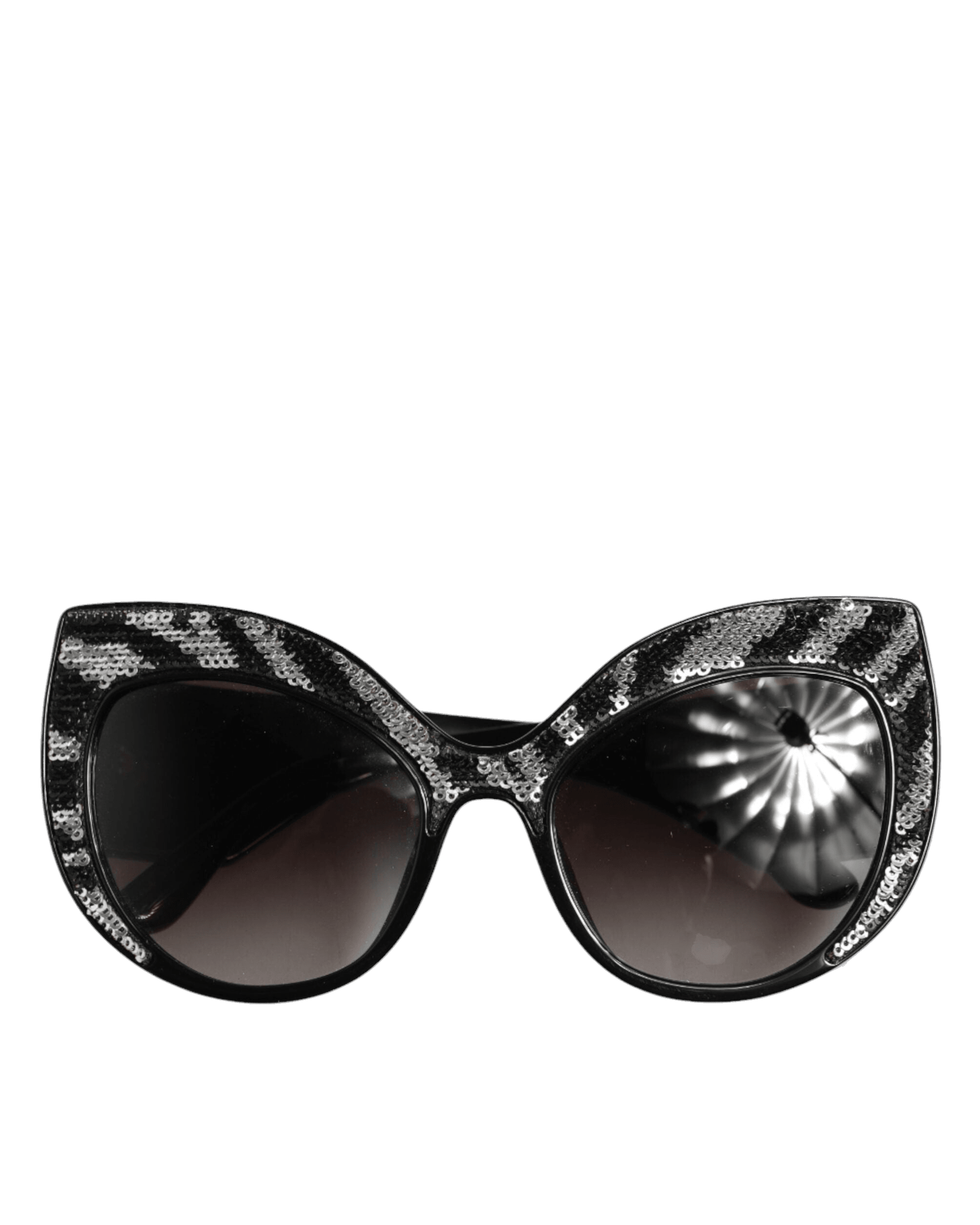 Dolce & Black Gabbana Sequin Butterfly Polarized Sunglasses Glam Steals