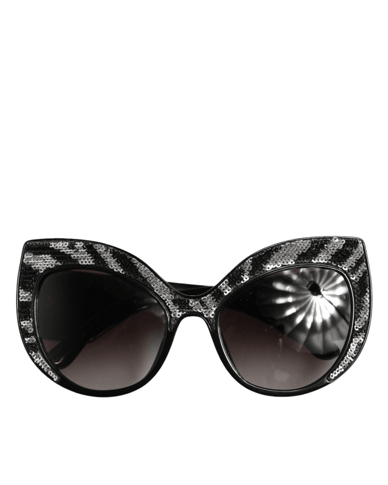 Dolce & Black Gabbana Sequin Butterfly Polarized Sunglasses Glam Steals