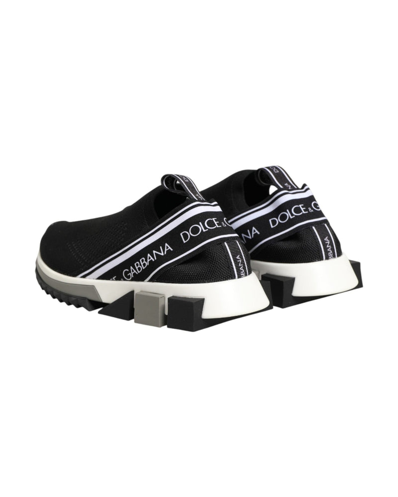 Dolce & Gabbana Black Slip On Sorrento Low Top Sneakers Glam Steals