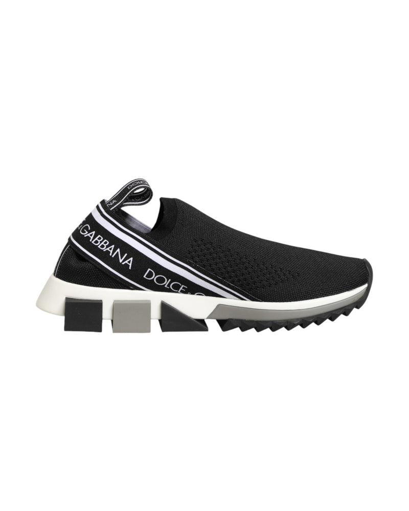 Dolce & Gabbana Black Slip On Sorrento Low Top Sneakers Glam Steals