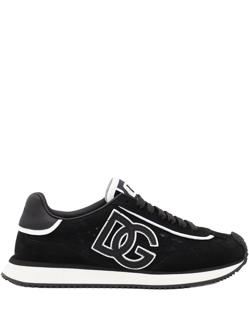 Dolce & Gabbana Black Sneakers Glam Steals