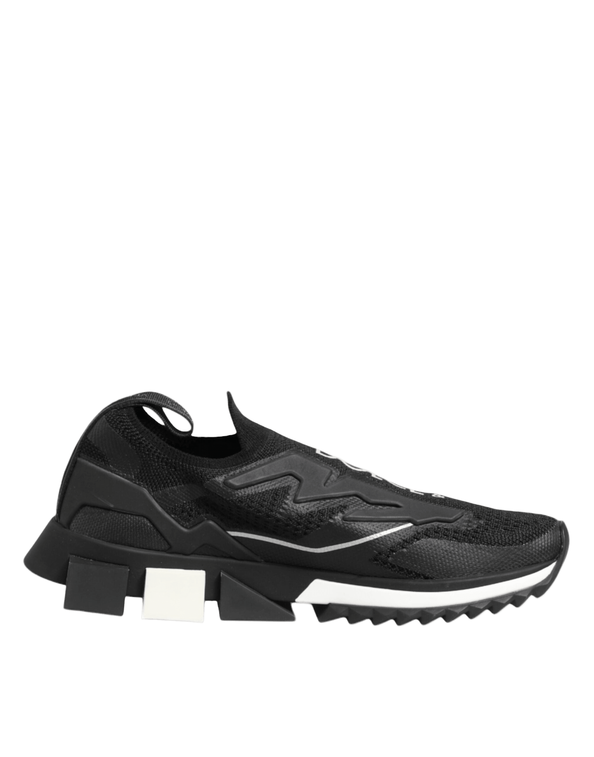 Dolce & Gabbana Black Sorrento Sport Stretch Sneakers Shoes Glam Steals