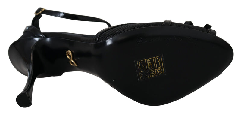 Dolce & Gabbana Black Stiletto High Heels Glam Steals