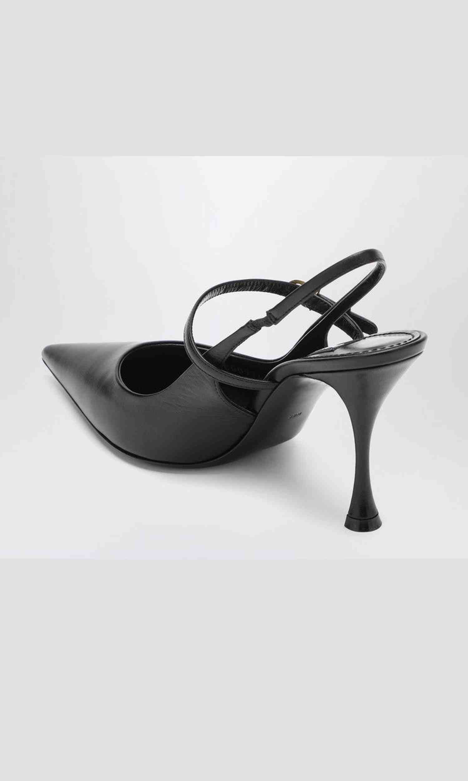 Dolce & Gabbana Black Suede Dolce&gabbana Slingback Glam Steals