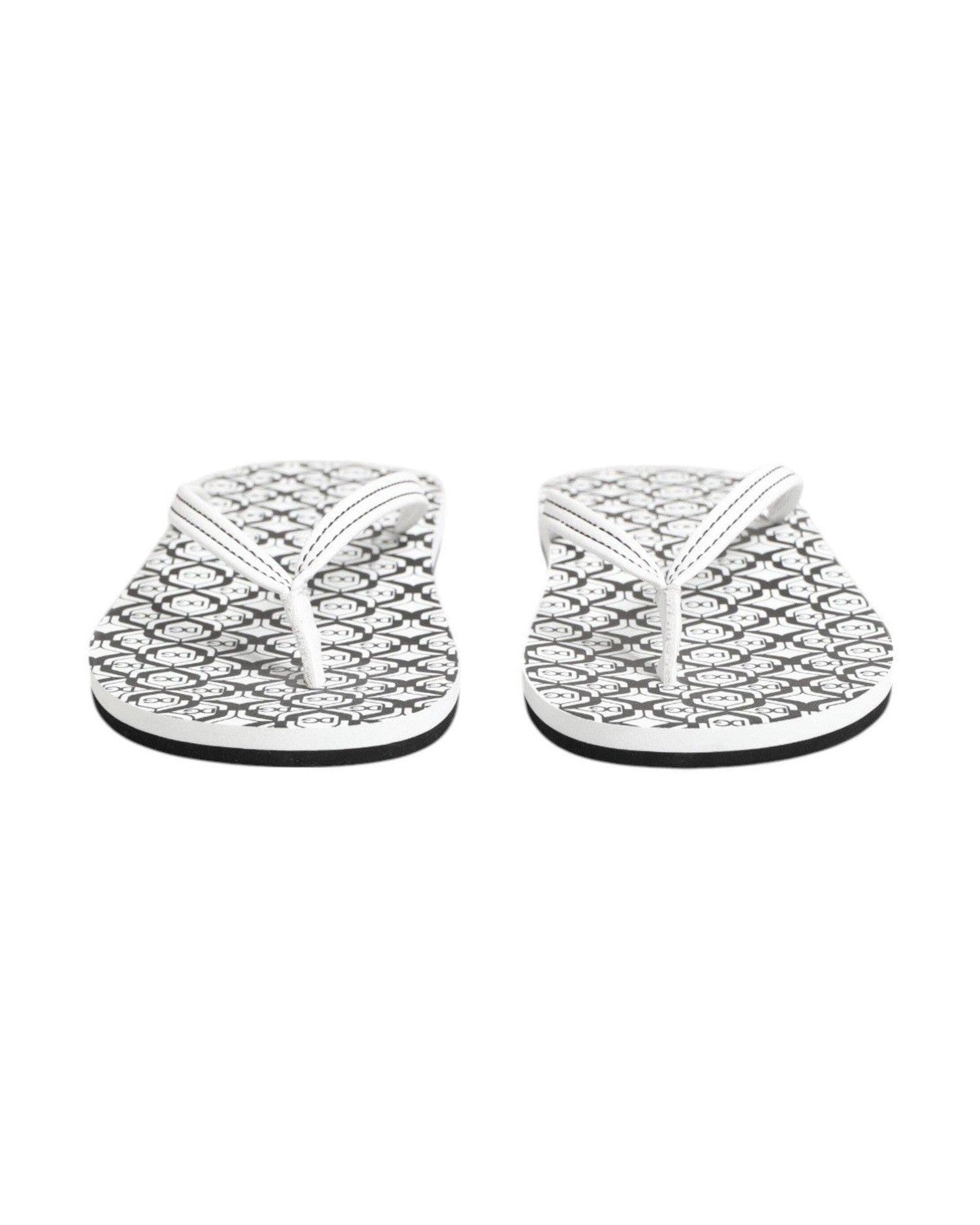 Dolce & Gabbana Black White Logo Beachwear Flats Slipper Shoes Glam Steals