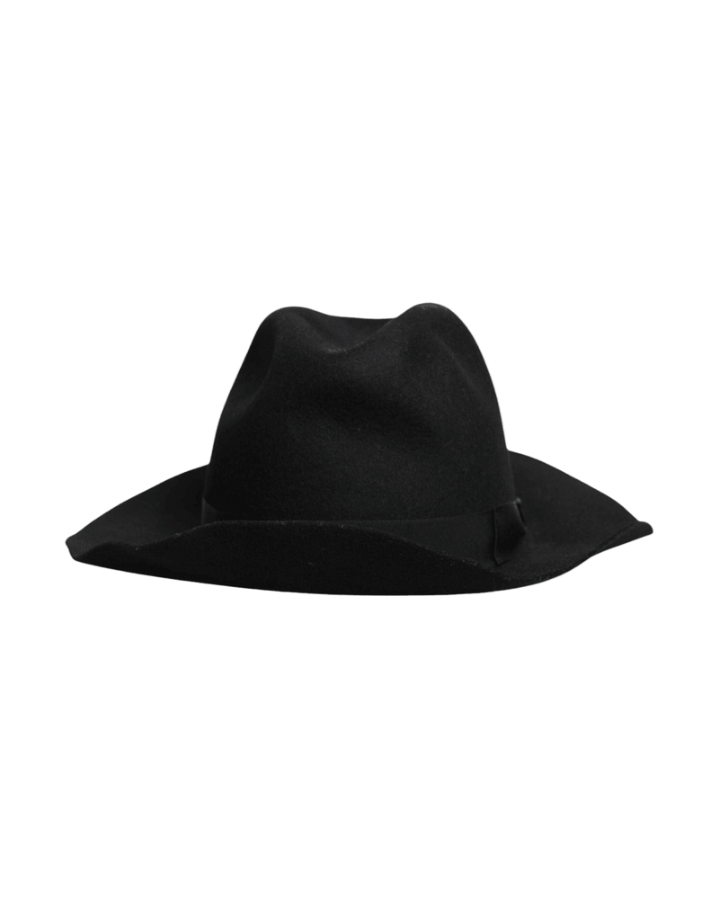 Dolce & Black Gabbana Wide Brim Trilby Fedora Hat Glam Steals