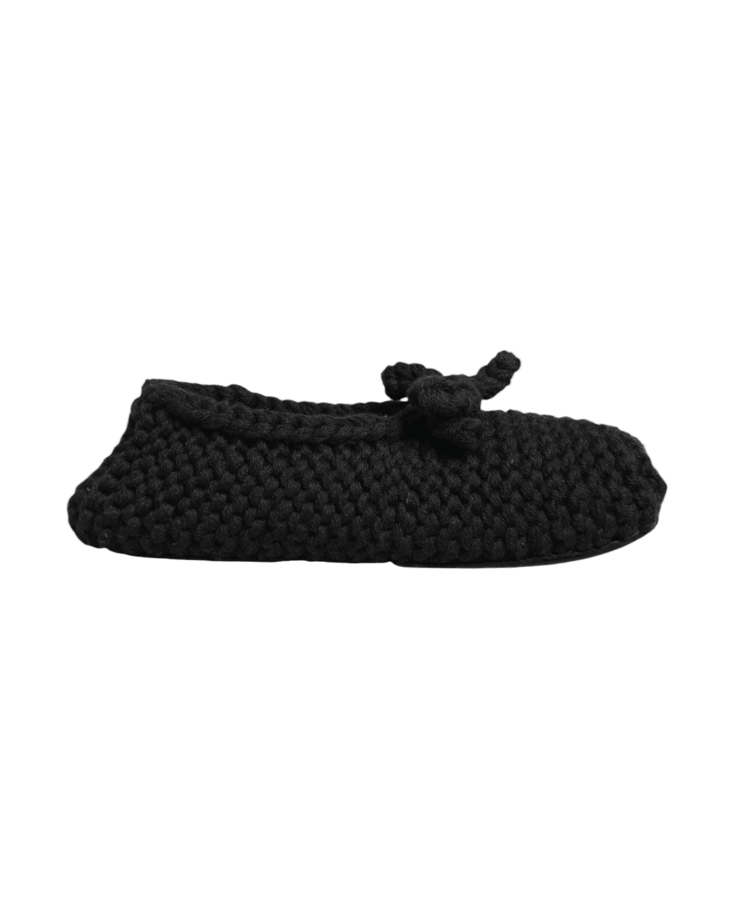 Dolce & Gabbana Black Wool Knit Slip On Ballerina Flats Shoes Glam Steals