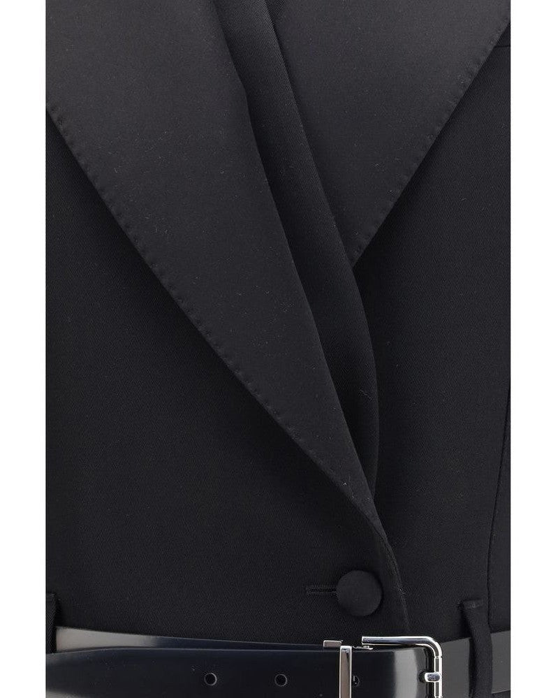 Dolce & Gabbana Black Wool Oves Aries Jacket Glam Steals