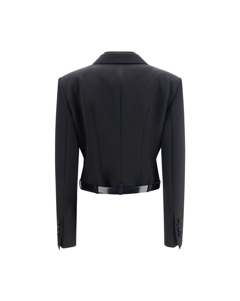 Dolce & Gabbana Black Wool Oves Aries Jacket Glam Steals
