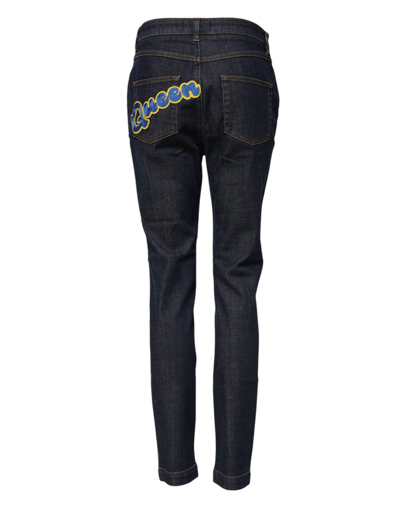 Dolce & Gabbana Blue Denim Jeans Glam Steals