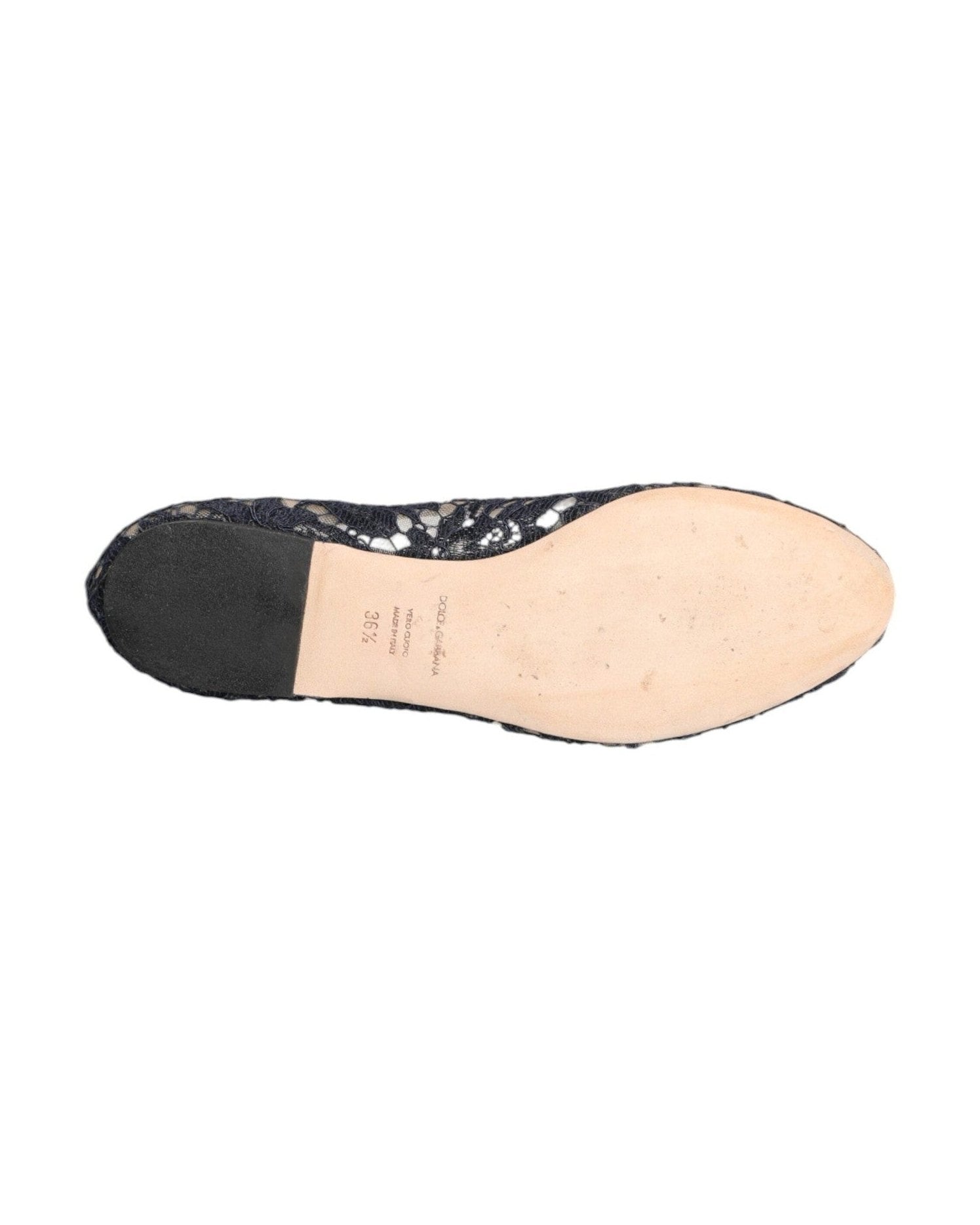 Dolce & Gabbana Blue Lace Taormina Crystals Flats Shoes Glam Steals
