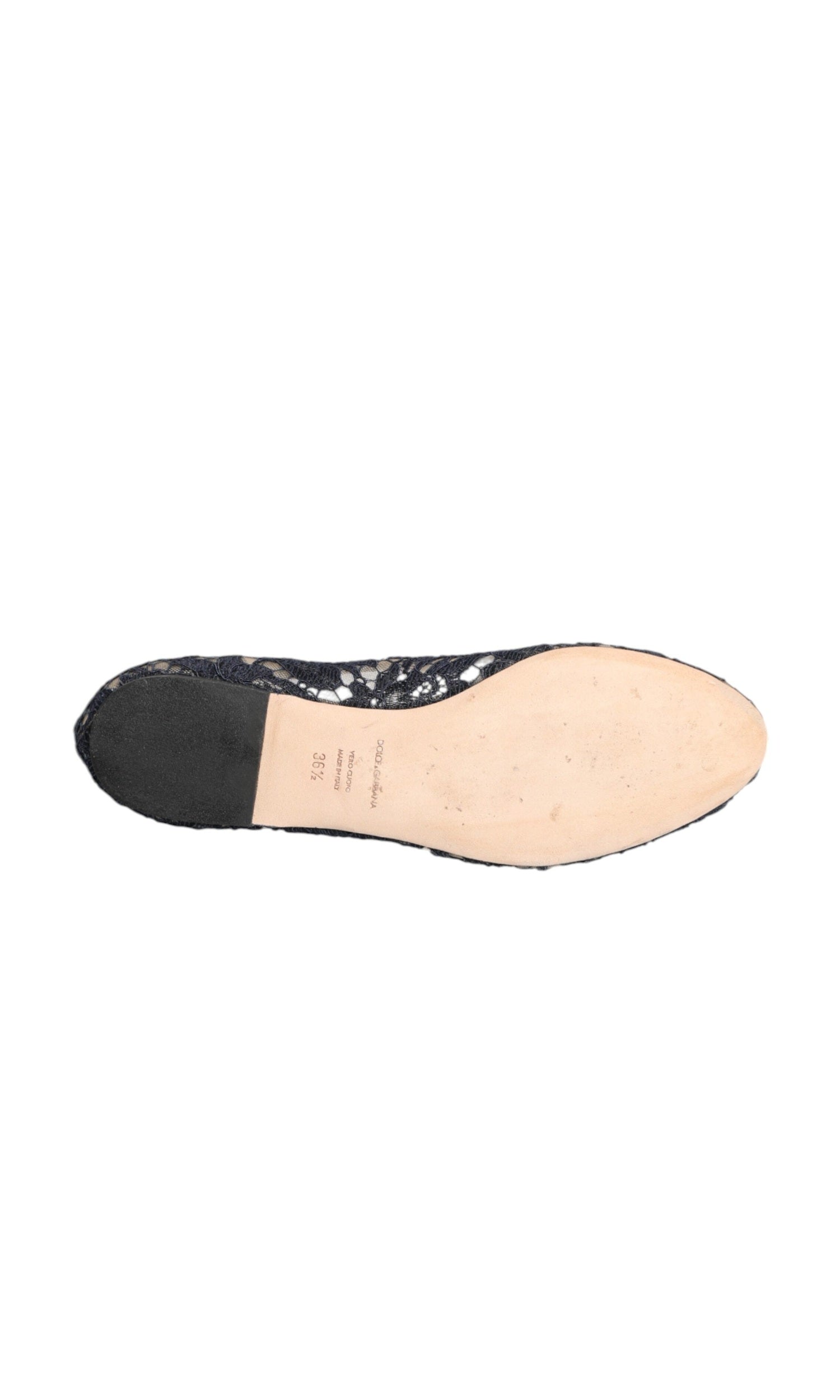 Dolce & Gabbana Blue Lace Taormina Crystals Flats Shoes Glam Steals