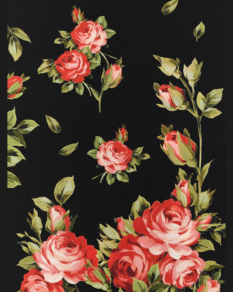 Dolce & Gabbana Bouquet Rose Scarf Glam Steals