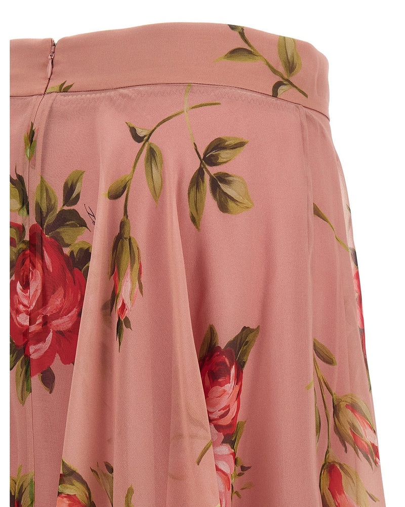 Dolce & Gabbana Bouquet Rose Skirt Glam Steals