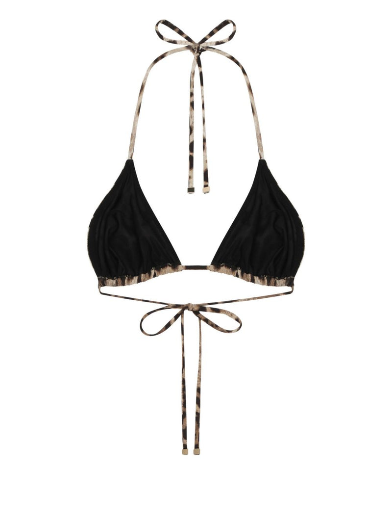 Dolce & Gabbana Brown Bikini Top Glam Steals