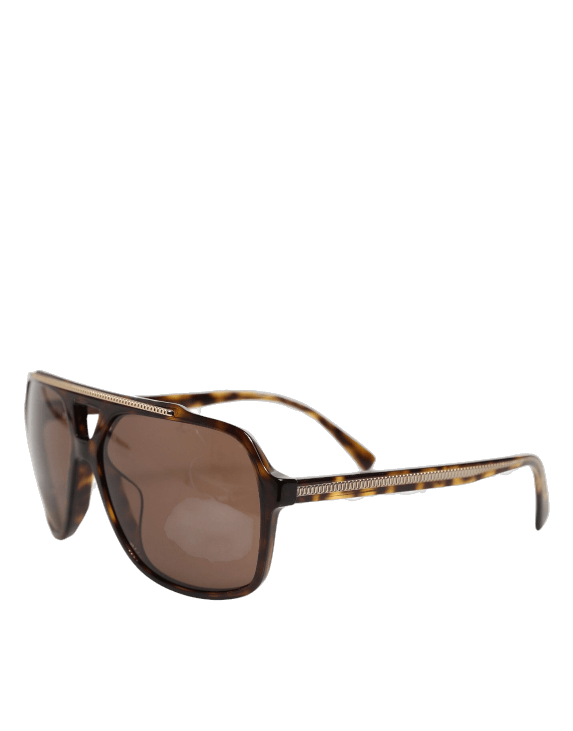 Dolce & Brown Gabbana Dark Tortoise Shell Pilot Frame Sunglasses Glam Steals