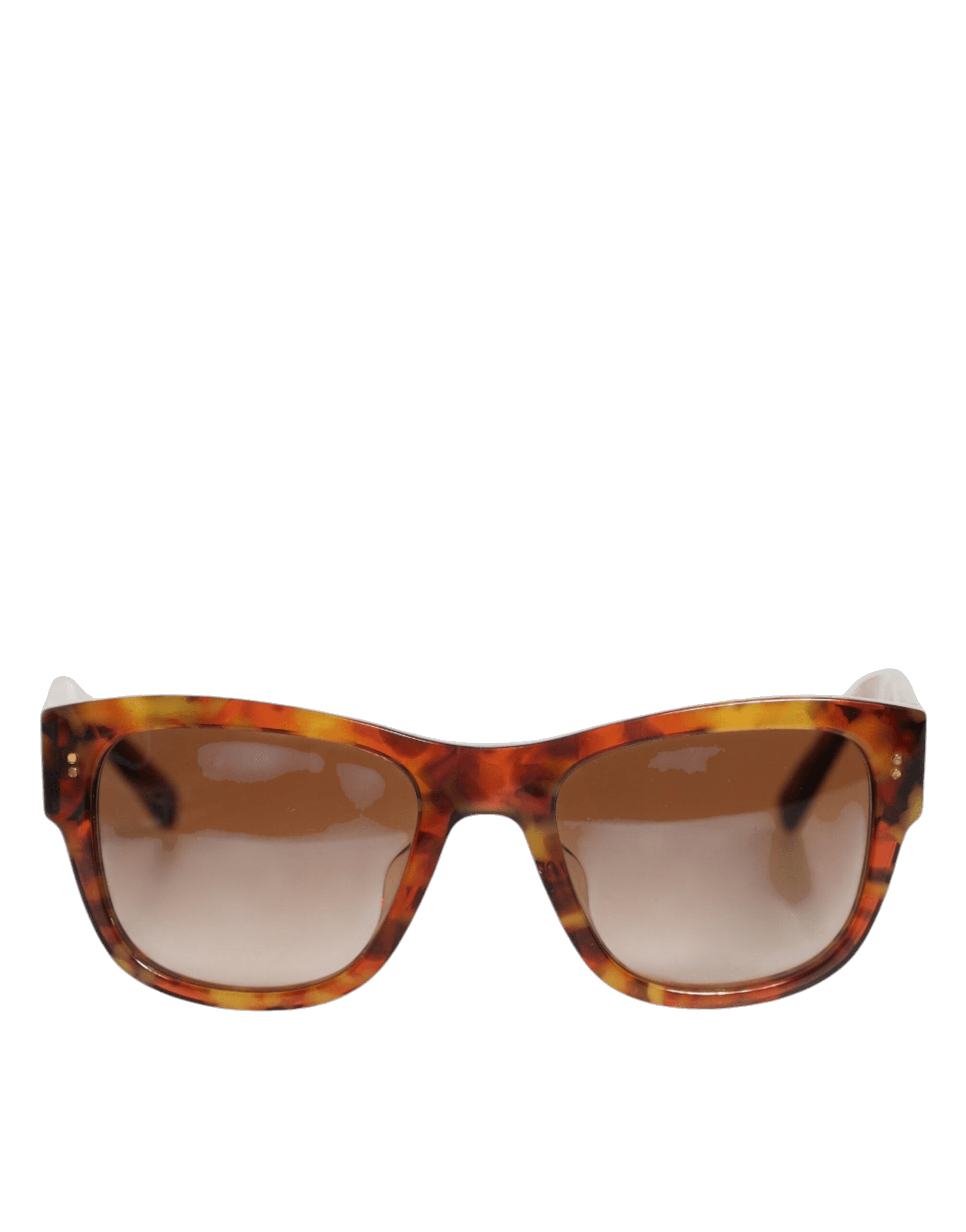 Dolce & Brown Gabbana Dg4338f Havana Full Rim Round Lenses Sunglasses Glam Steals