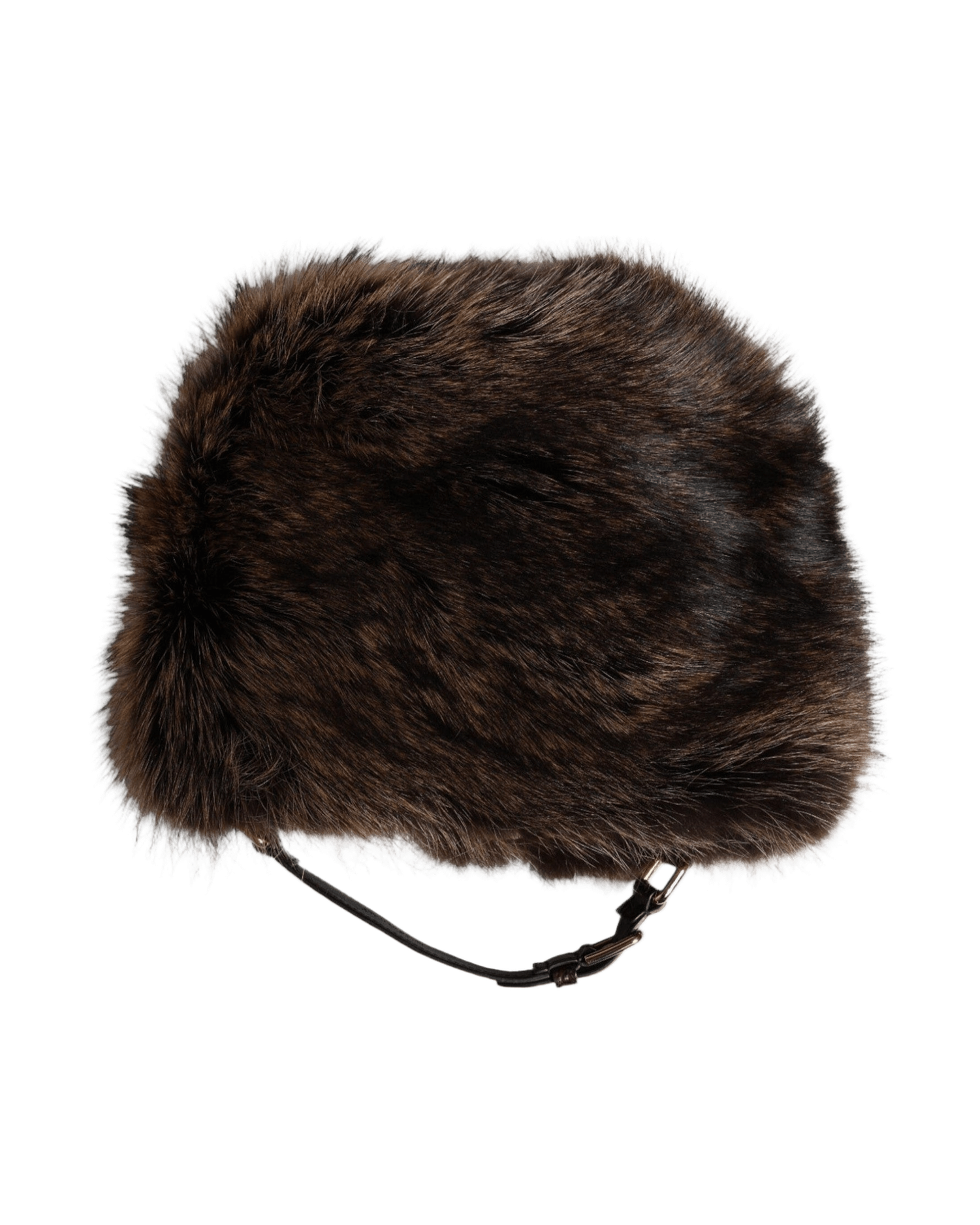 Dolce & Gabbana Brown Fur Women Bucket Hat Glam Steals