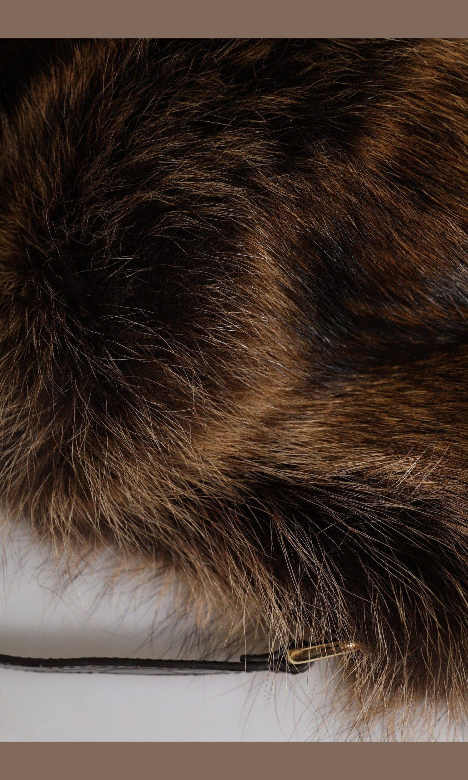 Dolce & Gabbana Brown Fur Women Bucket Hat Glam Steals