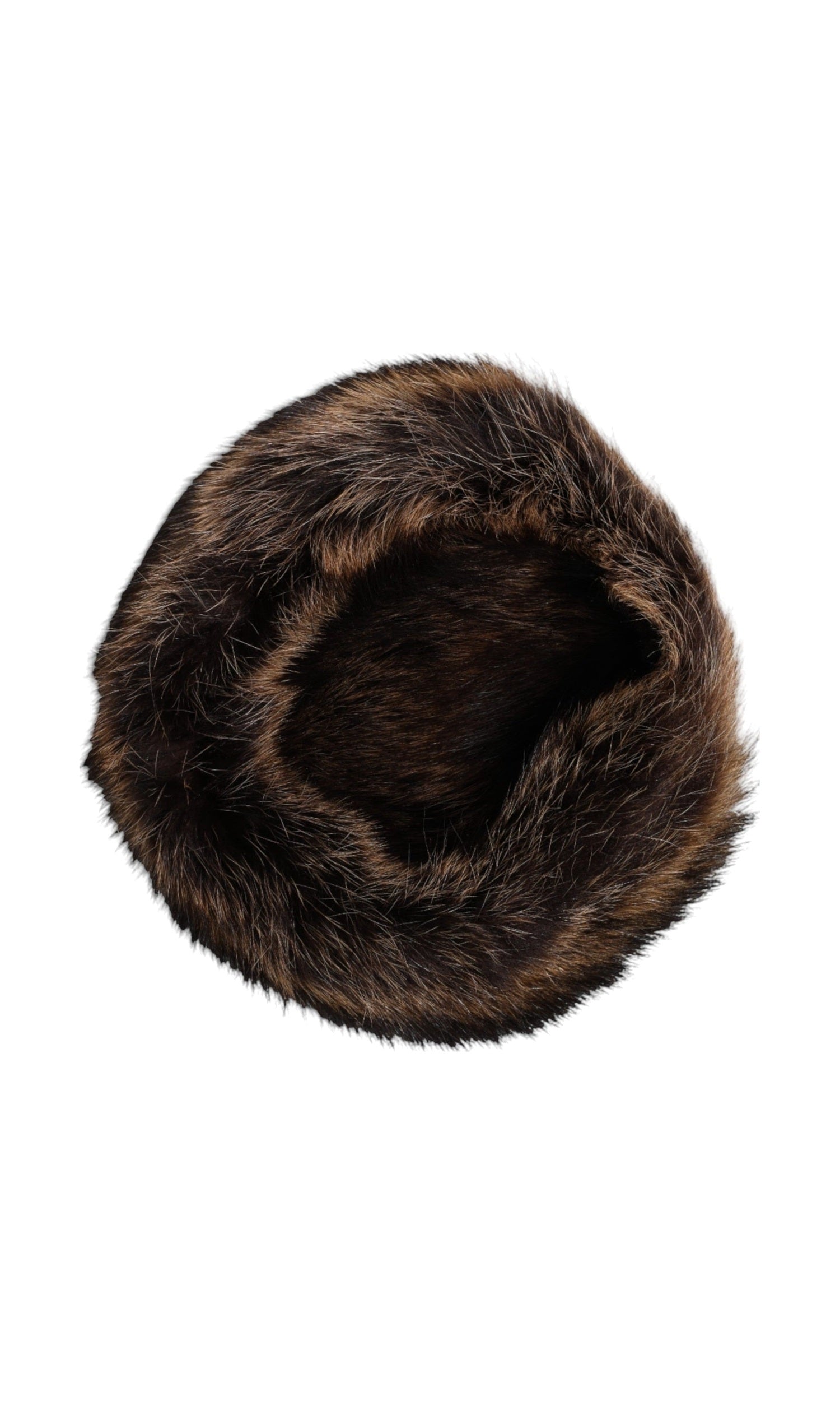 Dolce & Gabbana Brown Fur Women Bucket Hat Glam Steals