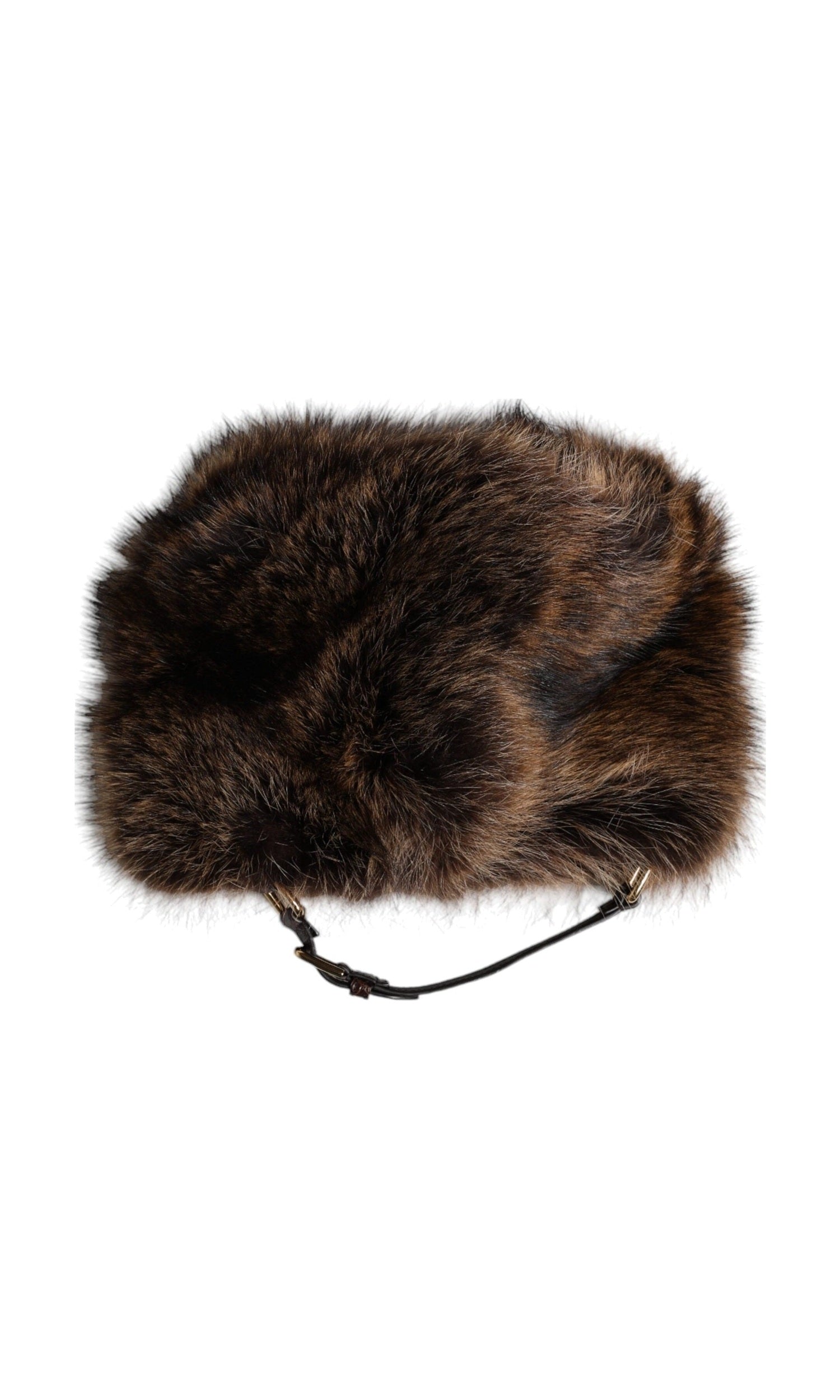Dolce & Gabbana Brown Fur Women Bucket Hat Glam Steals