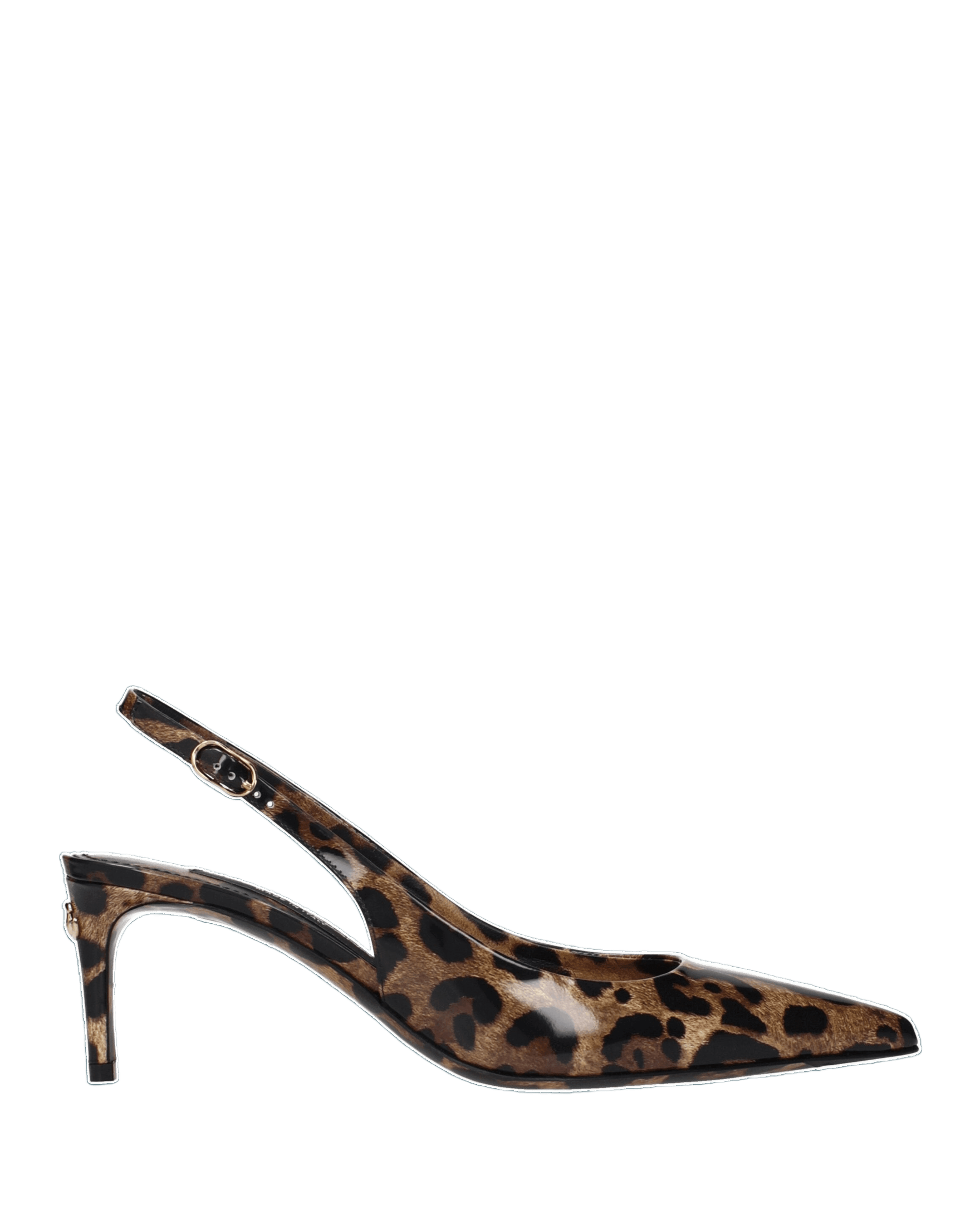 Dolce & Gabbana Brown Leather Stiletto Heel Glam Steals