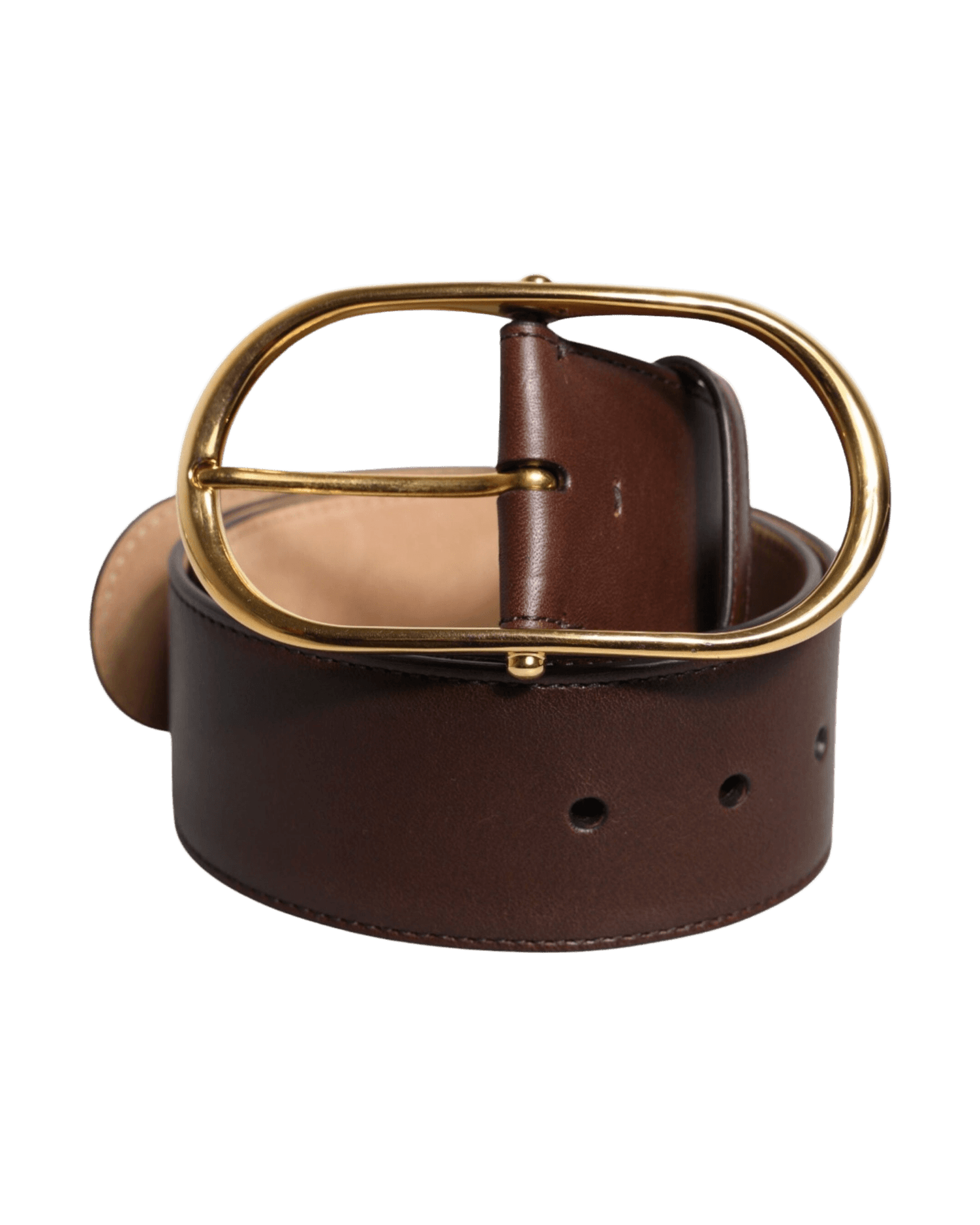 Dolce & Brown Gabbana Leather Waist Metal Buckle Belt Glam Steals