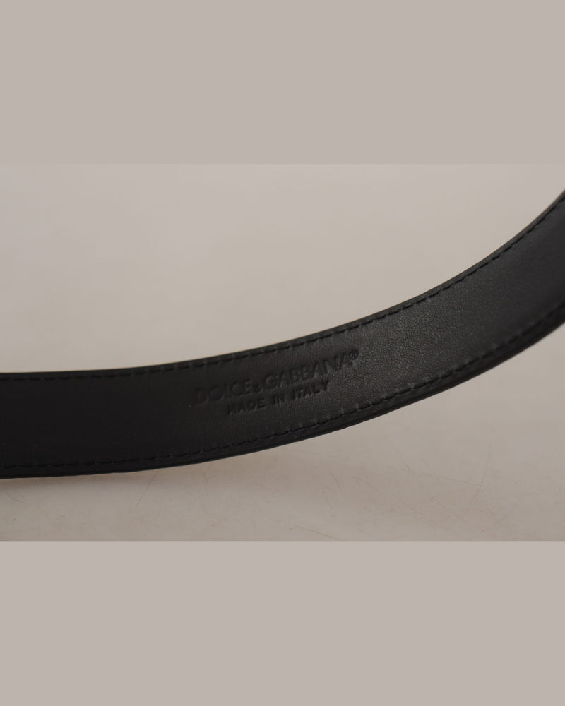 Dolce & Gabbana Brown Leopard Print Vintage Metal Waist Buckle Belt Glam Steals