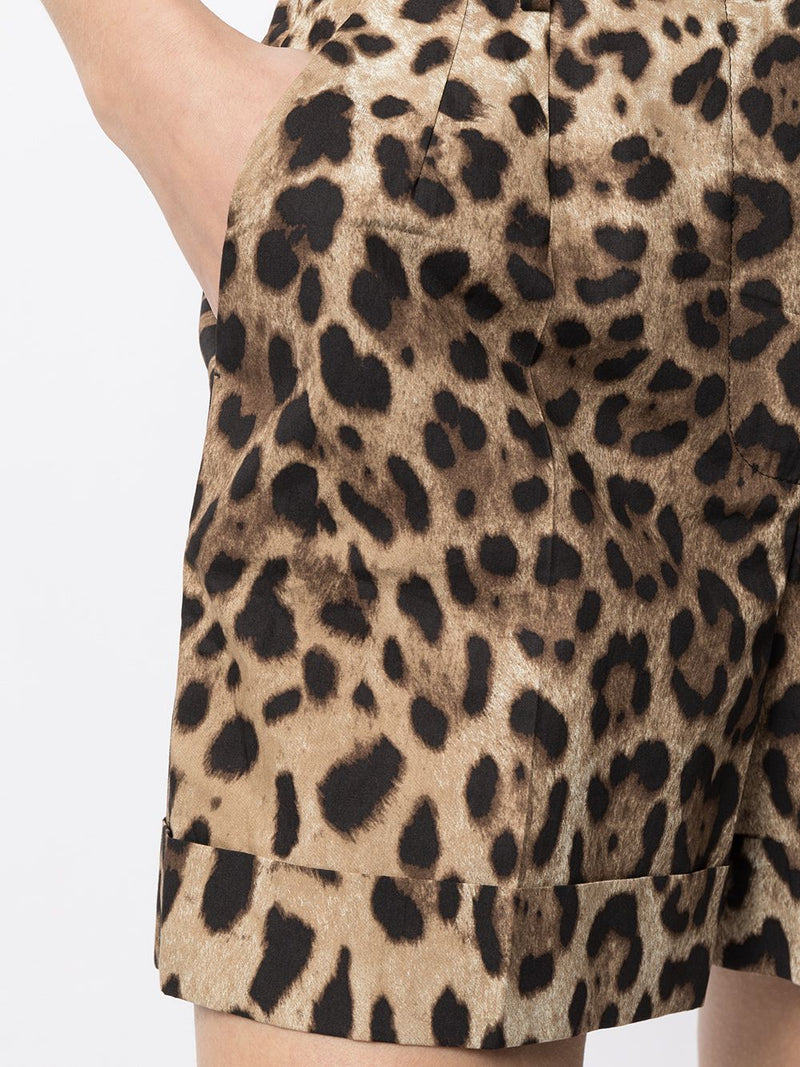 Dolce & Gabbana Brown Shorts Glam Steals