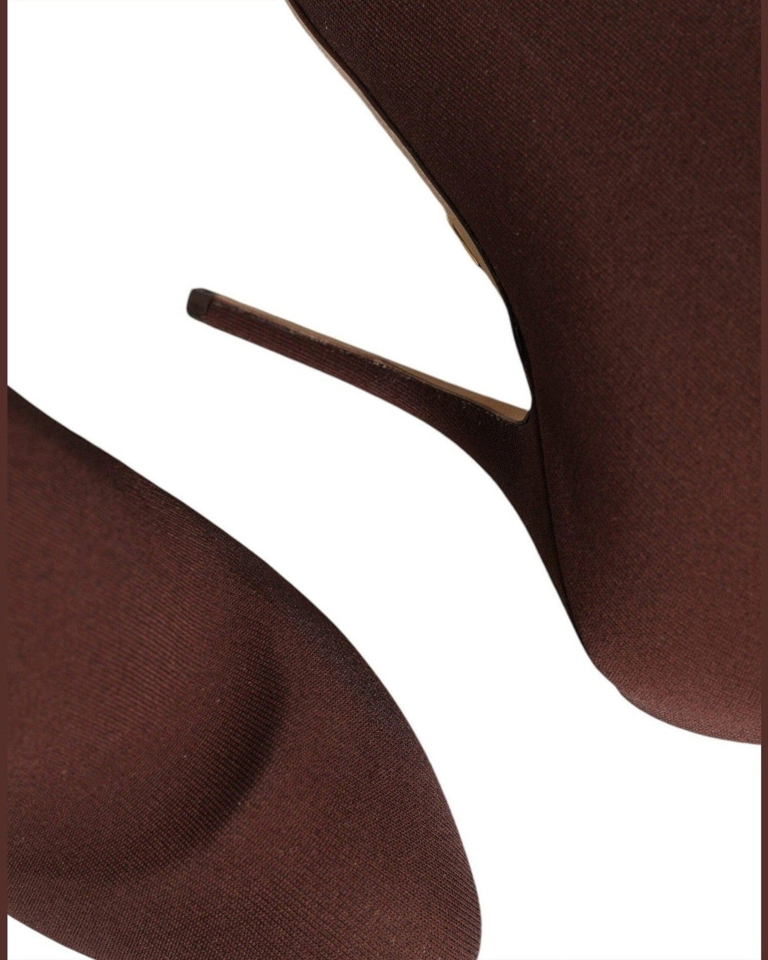 Dolce & Gabbana Brown Stiletto Heels Socks Ankle Boots Shoes Glam Steals