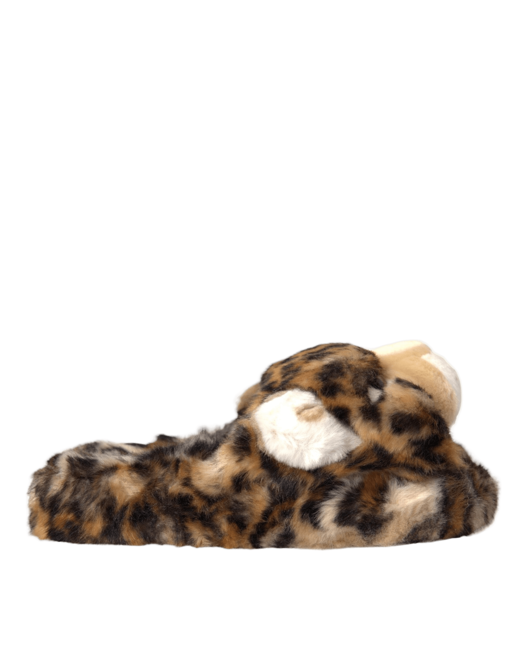 Dolce & Gabbana Brown Tiger Slippers Flats Sandals Shoes Glam Steals