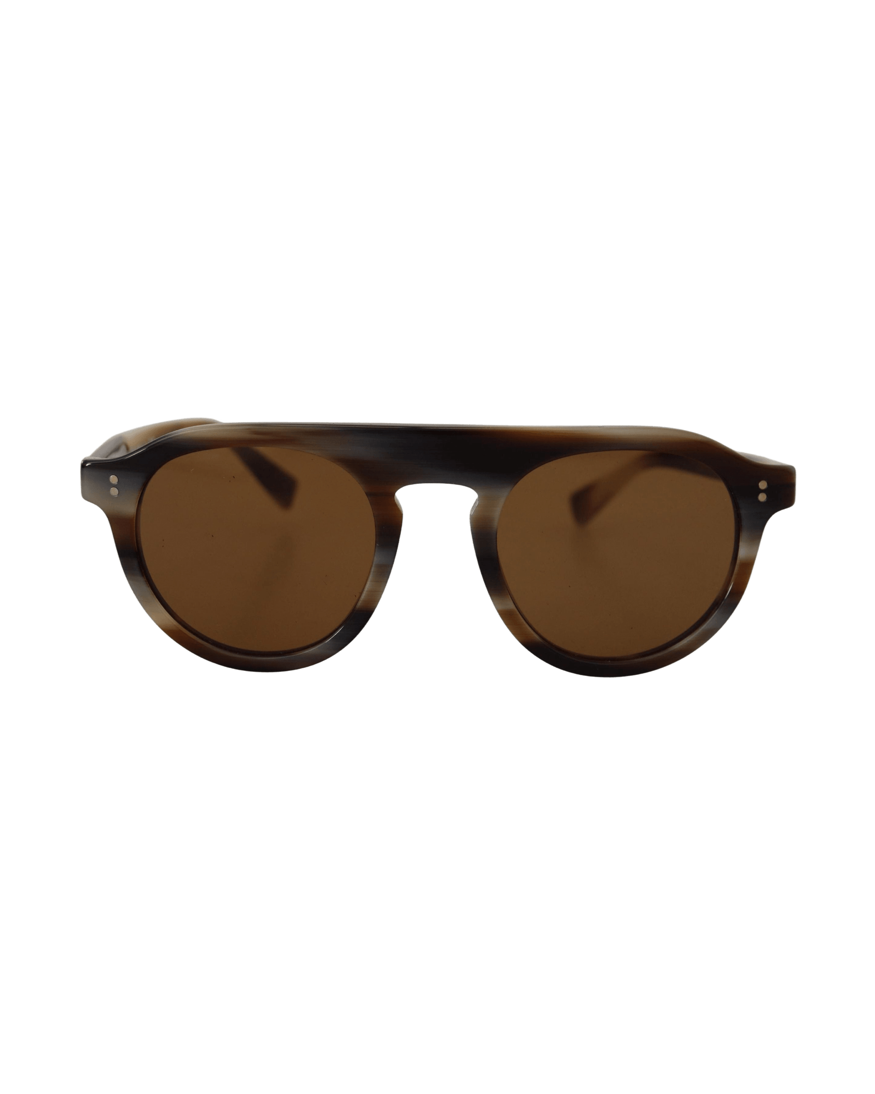 Dolce & Gabbana Brown Tortoise Oval Full Rim Sunglasses Glam Steals