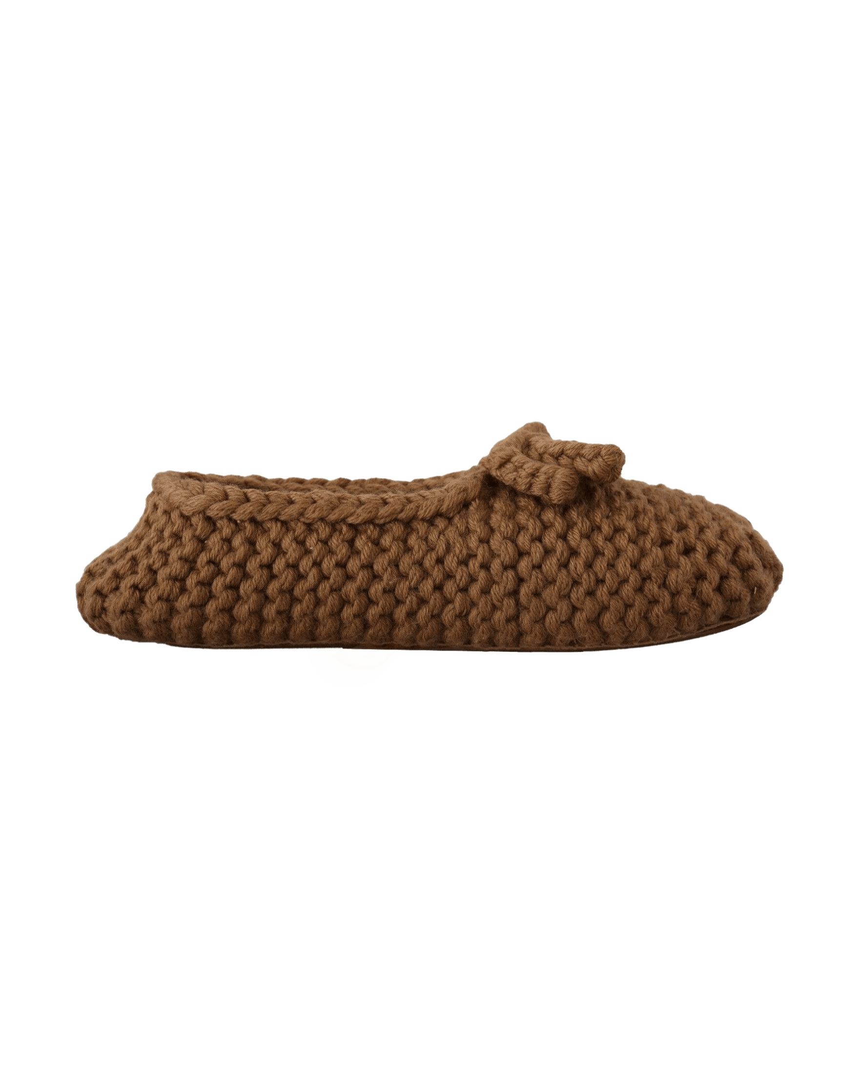 Dolce & Gabbana Brown Wool Elegant Knit Ballerina Flats Glam Steals