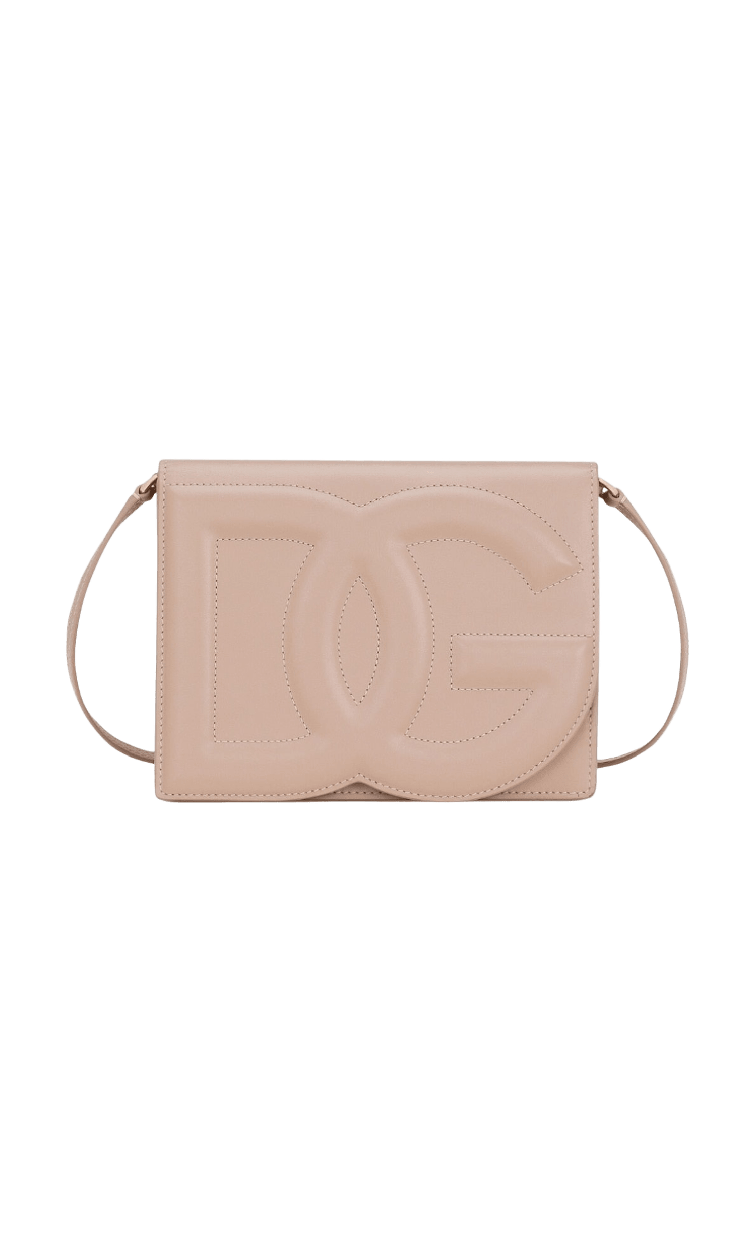 Dolce & Gabbana Calfskin Dg Logo Crossbody Bag Glam Steals