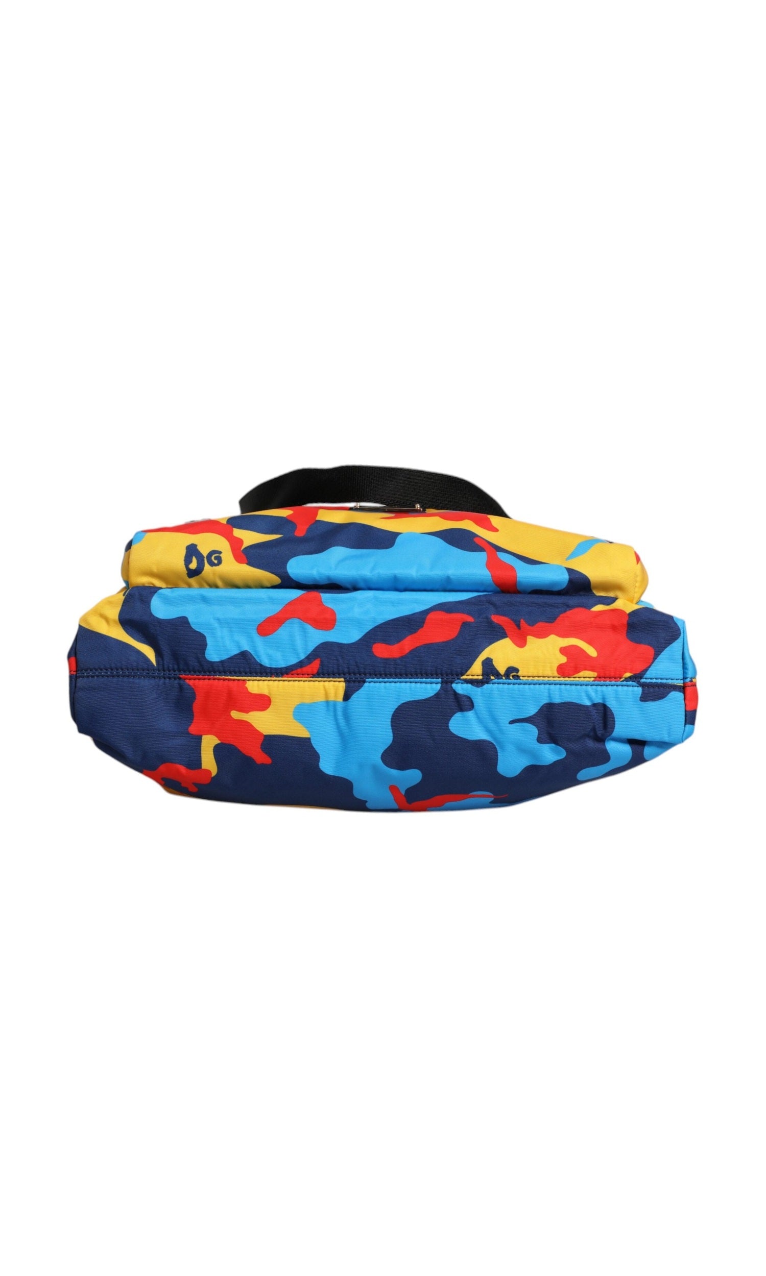 Dolce & Gabbana Camouflage Nylon Shopping Tote Multicolor Bag Glam Steals